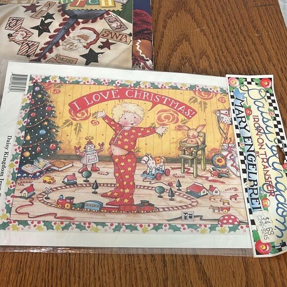 Daisy Kingdom Isabelle & Ginger Girl Doll Kits + patches & Iron On Transfer new - Picture 8 of 9